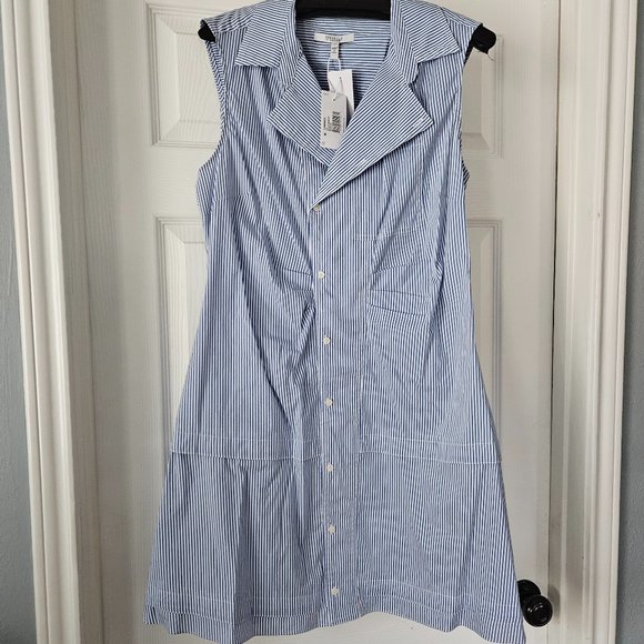 10 Crosby Derek Lam Dresses & Skirts - Derek Lam 10 Crosby Dress. Striped cotton-blend shirt dress size 16
